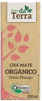 Chá Mate Orgânico Pêssego Poder Da Terra Caixa 200ml