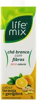 Chá Branco Laranja E Gengibre Life Mix Caixa 1l