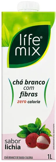 Chá Branco Lichia Life Mix Caixa 1l