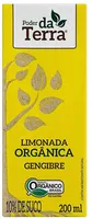 Bebida Orgânica Limonada Com Gengibre Poder Da Terra Caixa 200ml