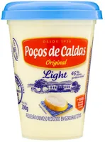 Requeijão Cremoso Light Poços De Caldas Copo 200g