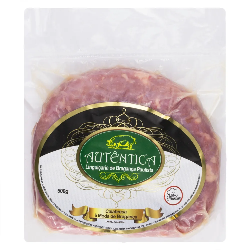 Ling Calabresa Autentica Moda Braganca 500g
