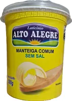 Manteiga comum sem sal