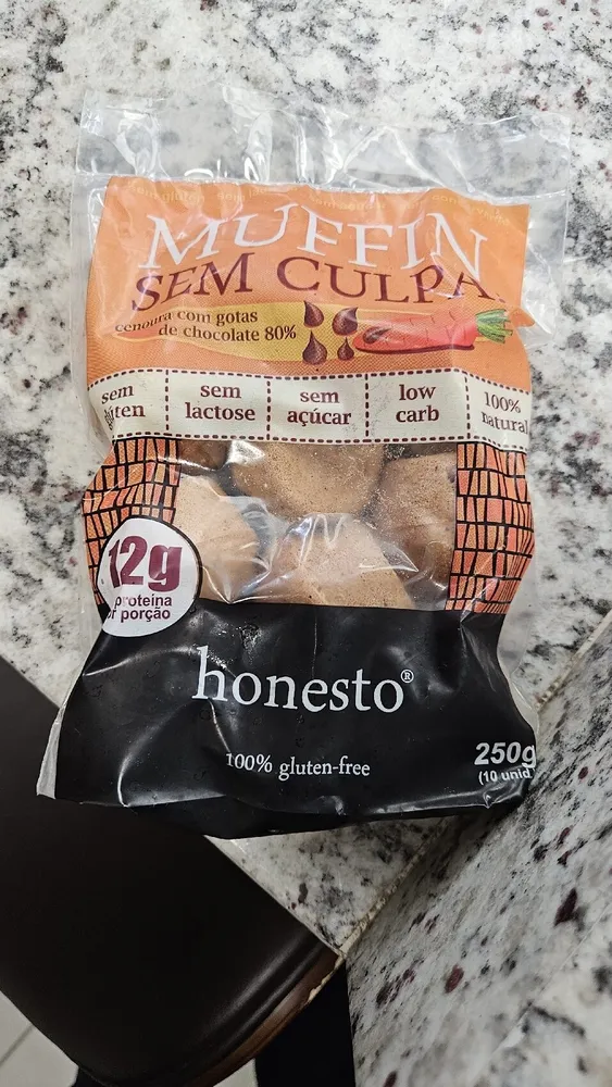 Muffin Sem Culpa (Cenoura)