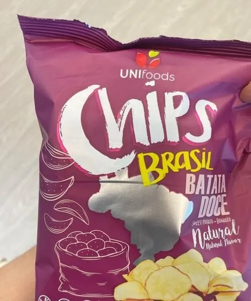 Chips batata doce