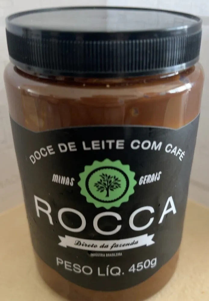 Doce de leite com café