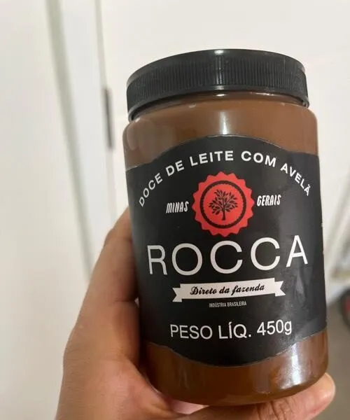 Doce de leite com avelã