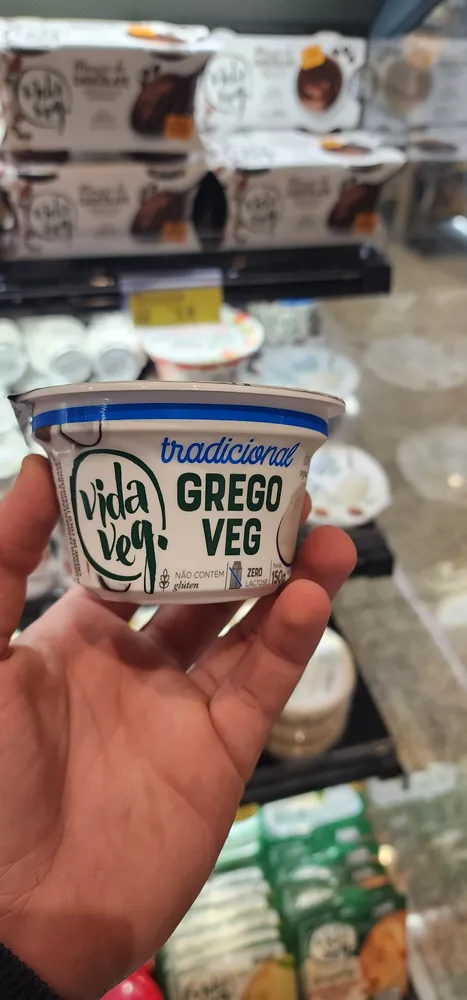 Iogurte Vegetal Grego Base Leite De Coco