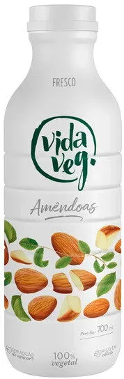 Bebida à Base De Amêndoa Vida Veg Garrafa 700ml