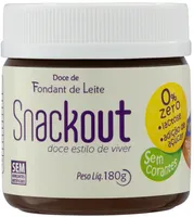 Fondant De Leite Zero Lactose Snackout Pote 180g