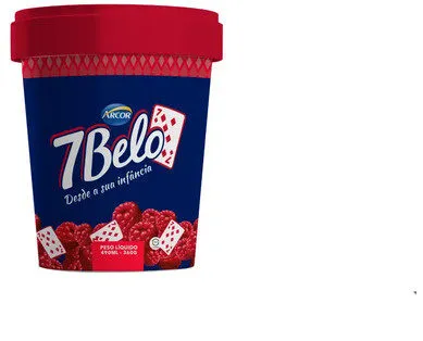 Sorvete 7 Belo Los Los Pote 490ml