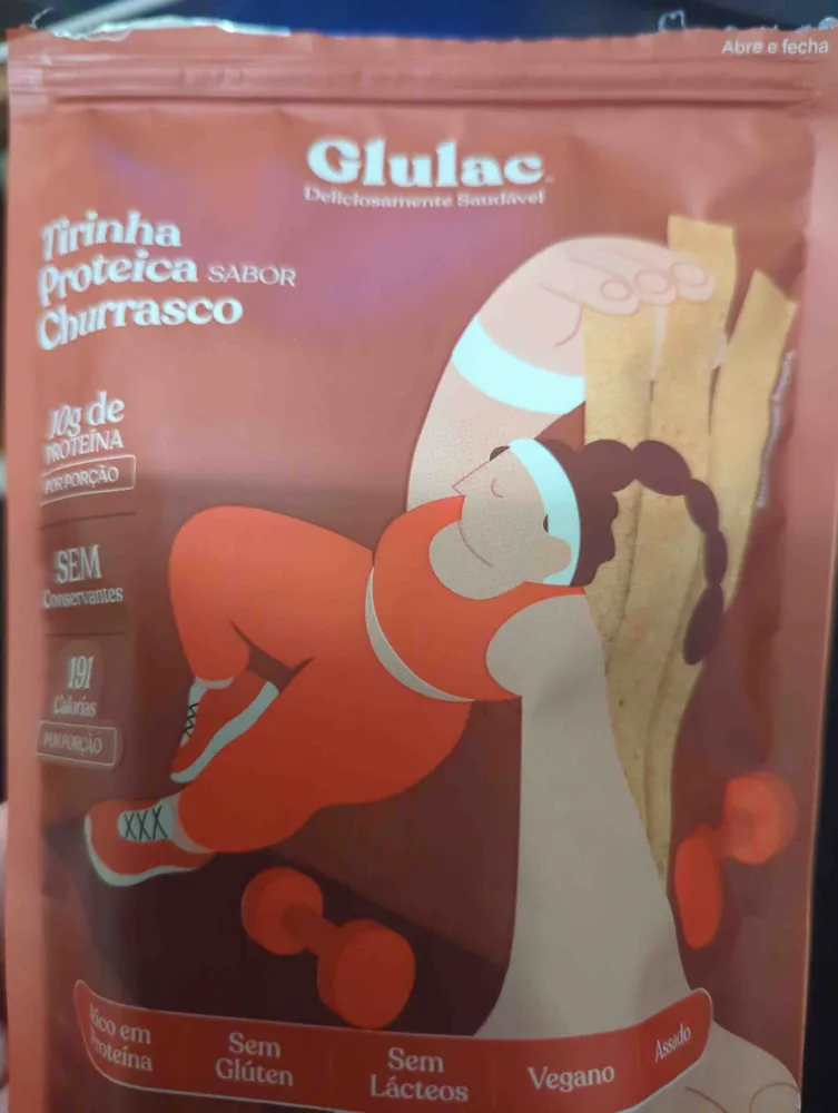 Tirinha Proteica Sabor Churrasco