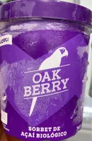 Sorbet de açaí biológico