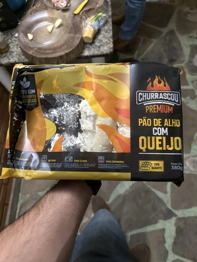 Pão De Alho Com Queijo