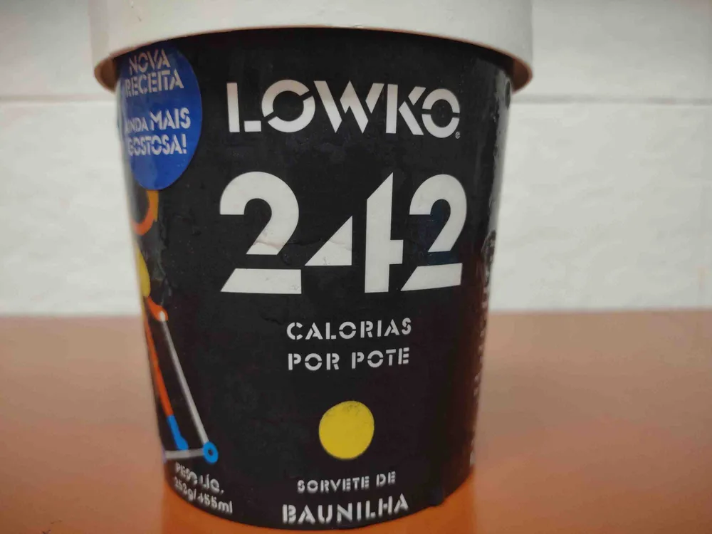 Sorvete de Baunilha