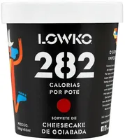 Sorvete Cheesecake De Goiabada Lowko Pote 455ml
