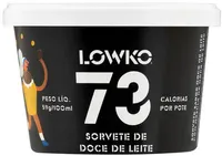 Sorvete Doce De Leite Lowko Pote 100ml