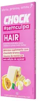 Suplemento Alimentar Tablete Chocolate Branco E Mousse De Maracujá Chock Hair Caixa 75g