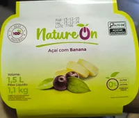 Natureon açai com banana 1,5 L 1,1 kg