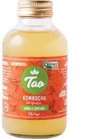 Kombucha Orgânica Limão E Cúrcuma Tao Classic Garrafa 350ml