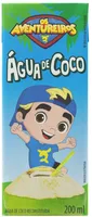 água De Coco Os Aventureiros Caixa 200ml