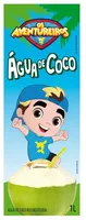 água De Coco Os Aventureiros Caixa 1l