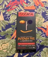 Chocolate intenso 70%