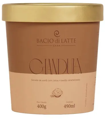 Gelato Gianduia Bacio