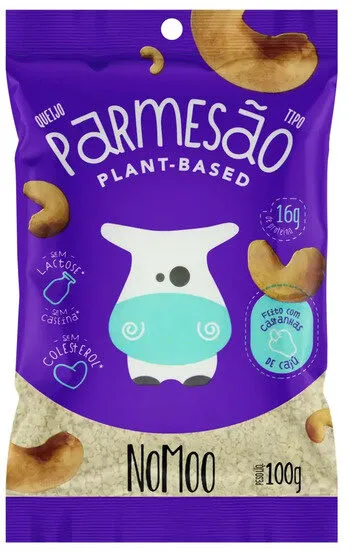 Queijo Parmesão Vegano Nomoo Pacote 100g