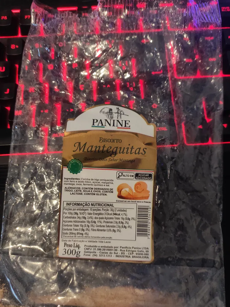 Biscoito Manteguitas