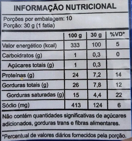 Queijo Mussarela Fatiado