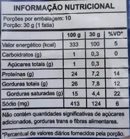 Queijo Mussarela Fatiado