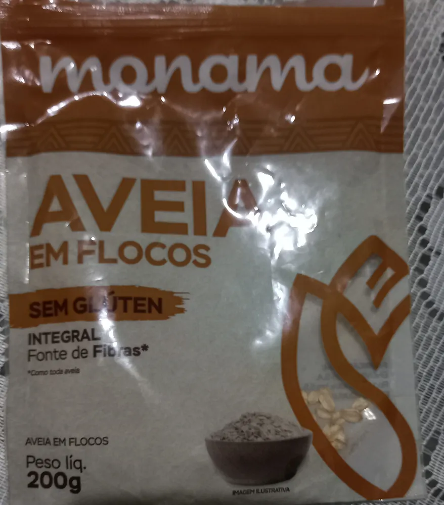 Aveia em flocos