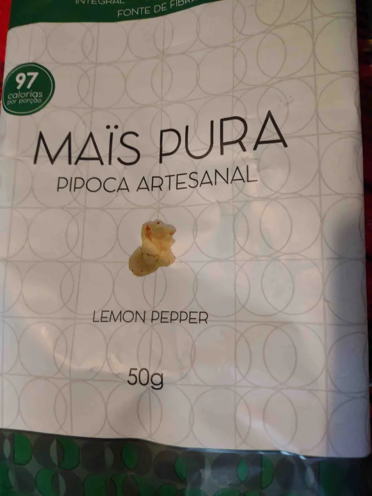 Pipoca Artesanal - Lemon Pepper