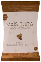 Pipoca Pronta Artesanal Caramelo Flor De Sal Maïs Pura Pacote 150g