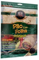 Pão Folha árabe Integral Zero Lactose Kebai Pacote 250g