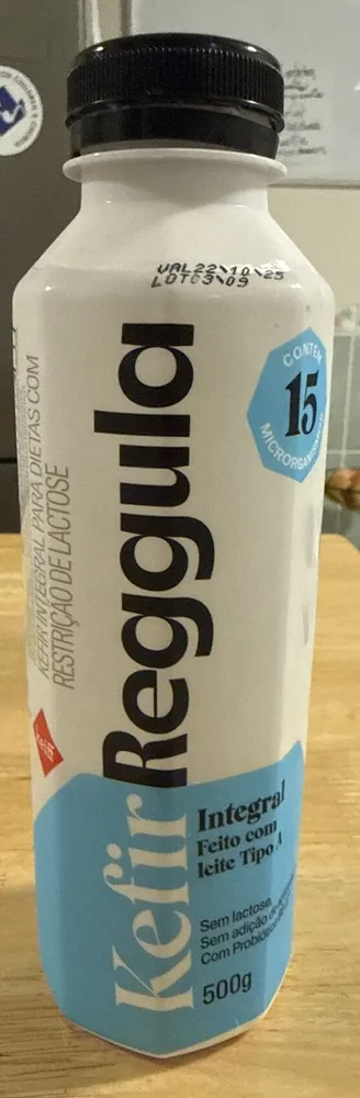Kefir Integral Zero Lactose Keiff Garrafa 500g