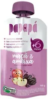 Papinha Orgânica Maçã Ameixa Papapá Squeeze 100g