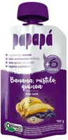 Papinha Orgânica Banana, Mirtilo, Quinoa Papapá Squeeze 100g