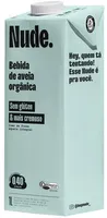 Bebida à Base De Aveia Cremosa Orgânica Sem Glúten Nude. Caixa 1l