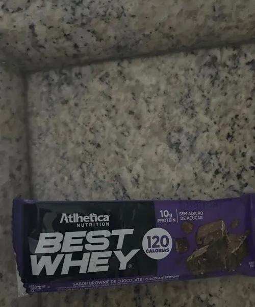 Barrinha de proteína sabor brownie