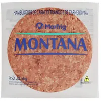 Hambúrguer De Carne De Frango E Bovina Montana Dia A Dia Pacote 56g