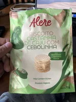 Biscoito castanha De Caju E Cebolinha