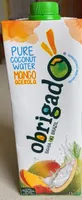 Pure coconut water mango acerola