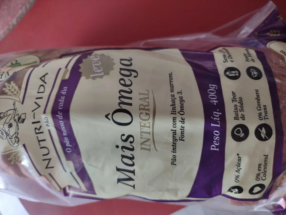 Pão Integral Mais Ômega