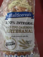 Pão tipo caseirinho artesanal multicereais