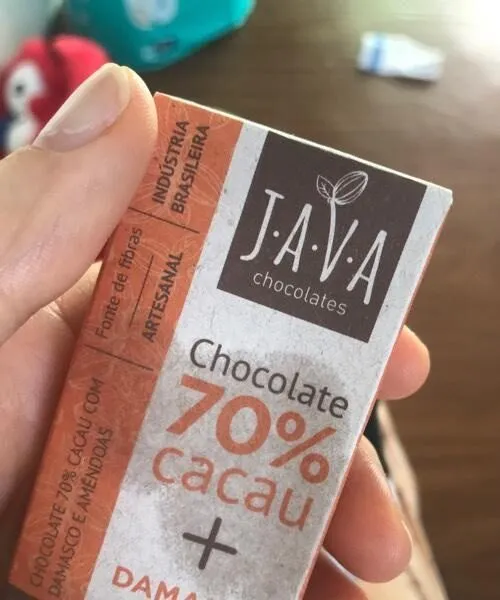 Chocolate com damasco
