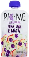 Purê De Frutas Pera, Uva E Maçã Pic Me Squeeze 100g