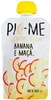 Purê De Frutas Banana E Maçã Pic Me Squeeze 100g