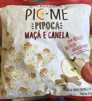 Pipoca maçã e canela
